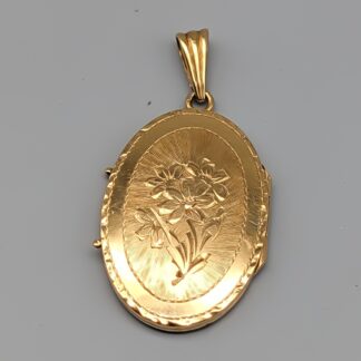 Locket in Gold 18K 6.11g 32mm