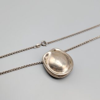 71.5cm Necklace in Silver with Integrated Pendant Pillerask S925 26.02g