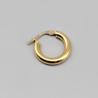 Single Earring in Gold 18K 0.79g 16mm