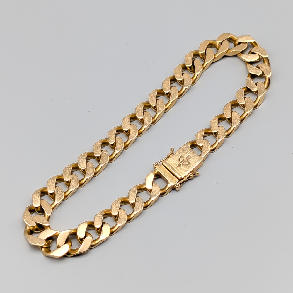 22cm Balestra Curb Chain in Gold 18K 43.81g - Image 2