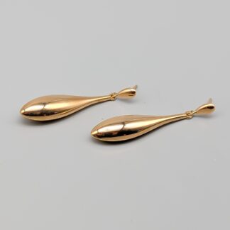 Earrings in Rose Gold 18K 4.21g 51mm