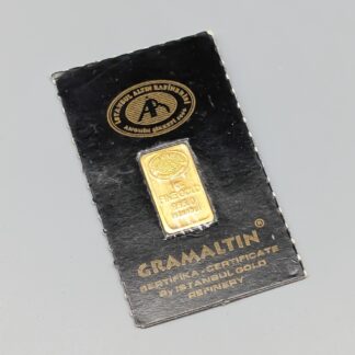 1 pcs Guldtacka 1 g Gramaltin 24K 1g 16mm