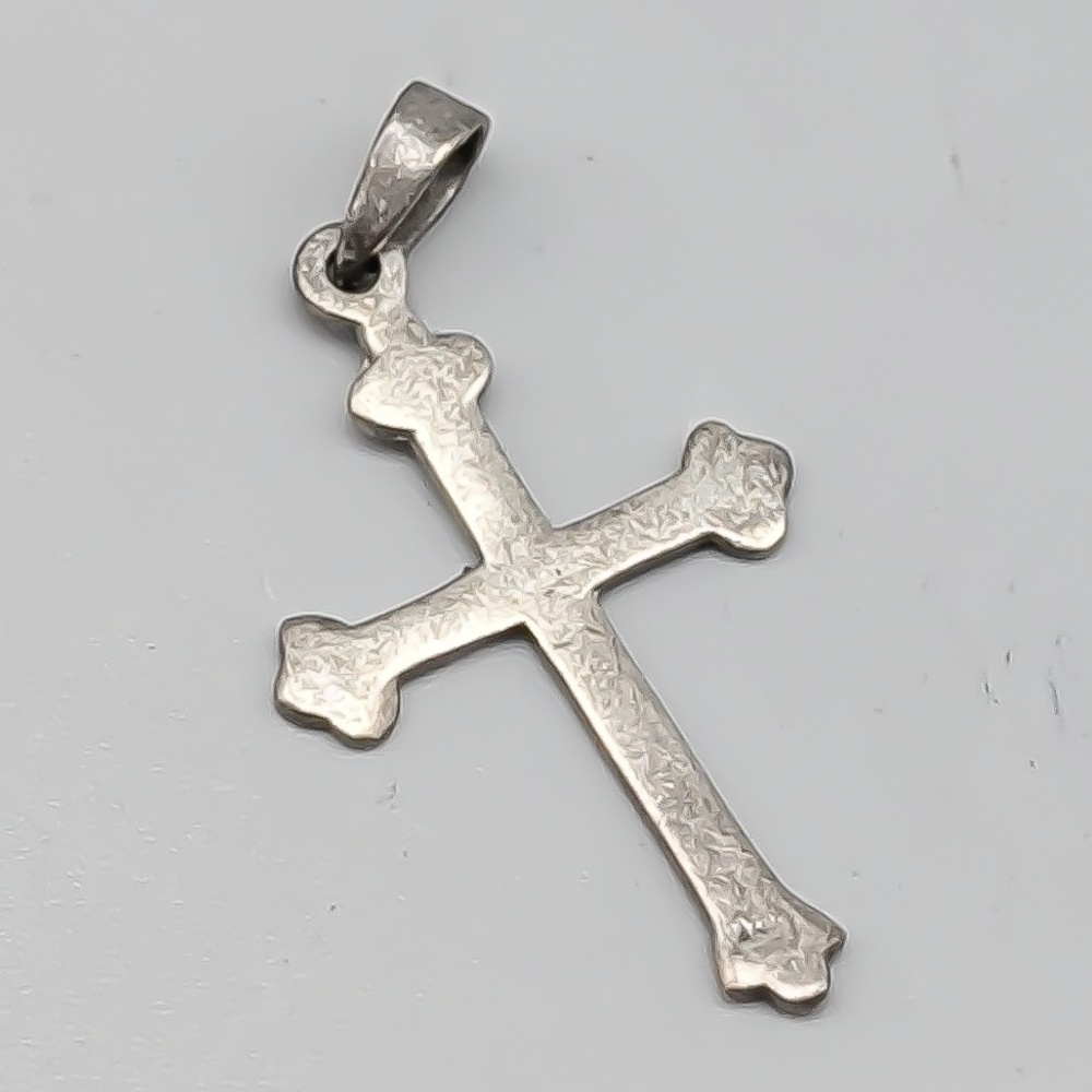 Pendant in Silver Cross S830 1.14g 29mm