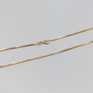 50cm Box Chain in Gold 18K 5.53g