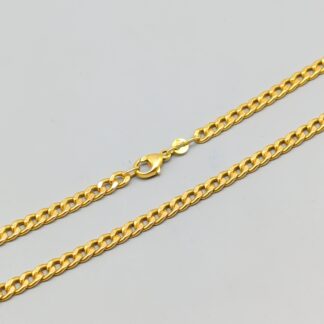 46.5cm Curb Chain in Gold 18K 12.76g