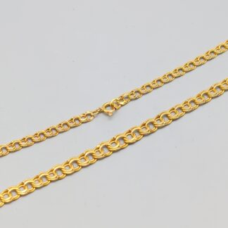 45.5cm Graduated Bismarck Chain in Gold 18K 11.54g