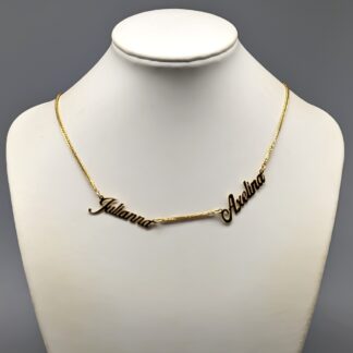 42cm Namnhalsband 18K 5g