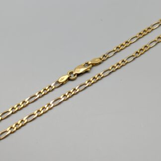 51cm Figaro Chain in Gold 18K 10.55g