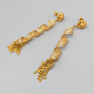 Earrings in Gold 21K 17.97g 95mm