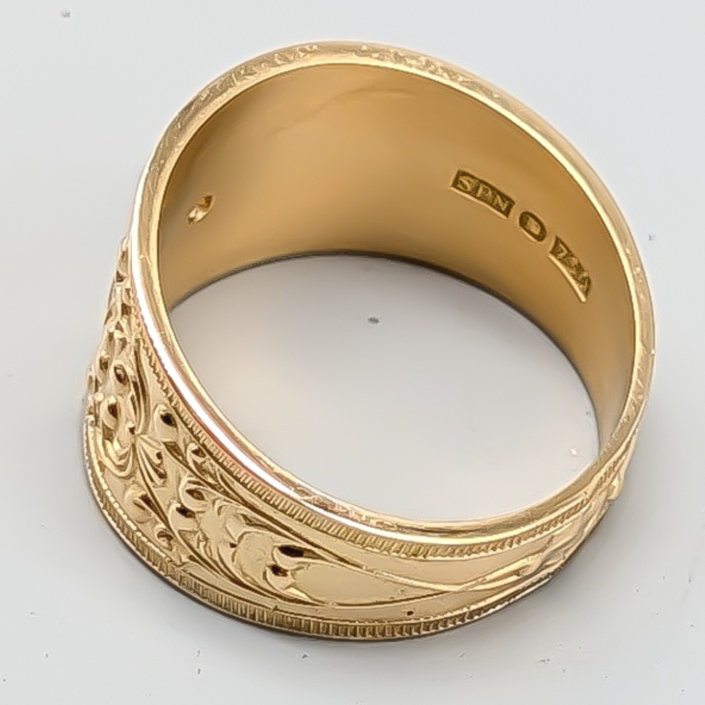 Diamond Ring in Gold 18K 9.18g 18.5mm - Image 3