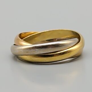 Rings in Multicolored Gold 14K 5.33g 17mm