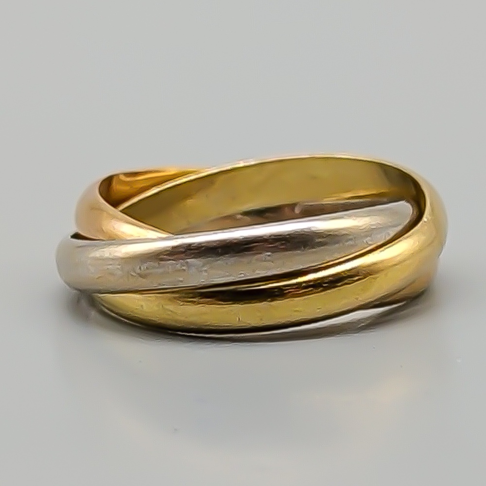 Rings in Multicolored Gold 14K 5.33g 17mm