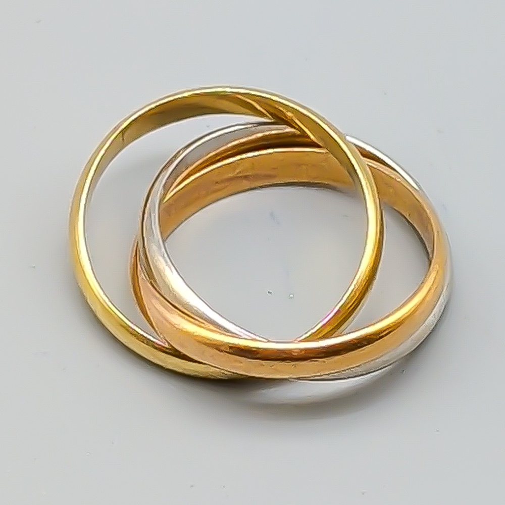 Rings in Multicolored Gold 14K 5.33g 17mm - Image 3