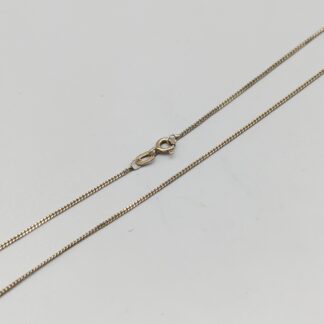 43.5cm Curb Chain in Silver S830 1.8g
