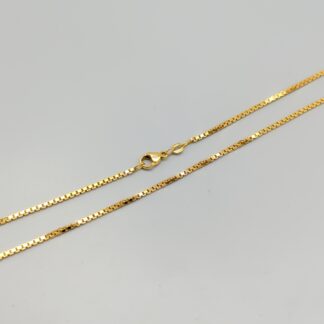 46cm Balestra Box Chain in Gold 18K 11.85g