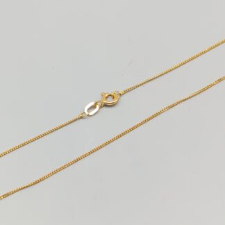 38.5cm Curb Chain in Gold 18K 1.28g