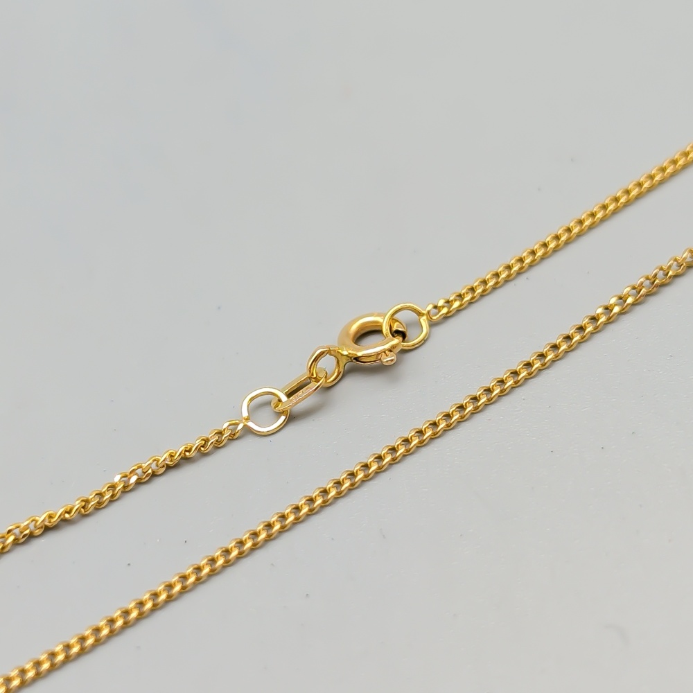 57cm Curb Chain in Gold 18K 4.14g