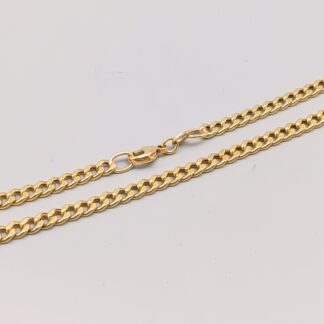 51.5cm Svedbom Curb Chain in Gold 18K 10.01g