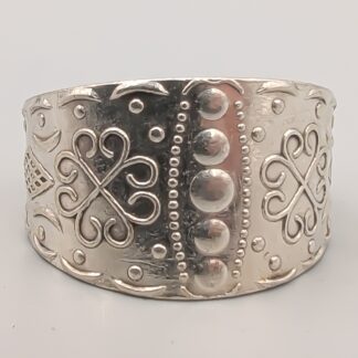 Engraved Ring in Silver S925 5.44g 20mm
