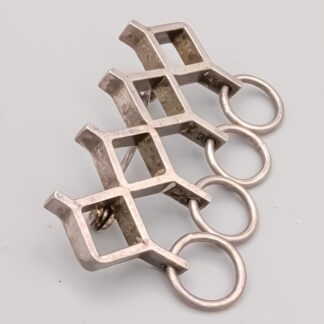 Jorma Laine Brooch in Silver S830 8.59g 28mm