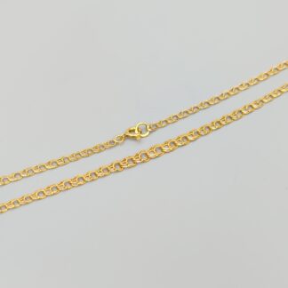 45cm Graduated Bismarck Chain in Gold 18K 5.21g