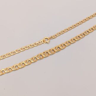 44.5cm Graduated Bismarck Chain in Gold 18K 9.63g