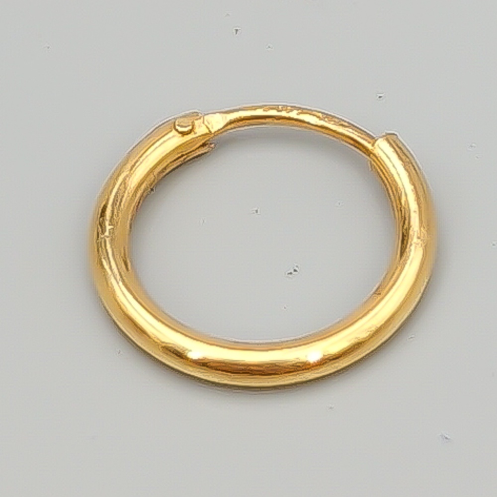 Single Earring in Gold 14K 0.41g 14mm