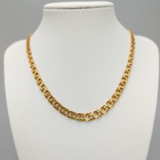46cm Graduated Bismarck Chain in Gold 18K 24.93g