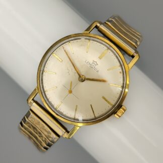 Lemania Gold Watch 18K 64.28g