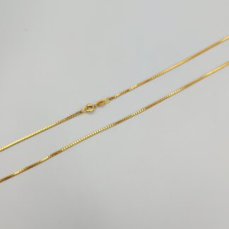 46.5cm Box Chain in Gold 18K 4.48g