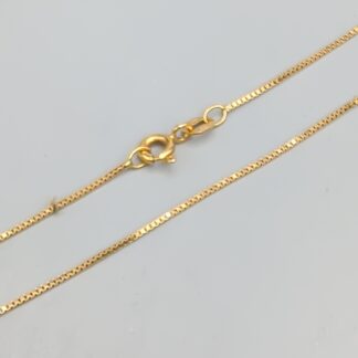 42.5cm Balestra Box Chain in Gold 18K 1.91g