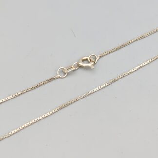 40.5cm Box Chain in Silver S925 1.67g