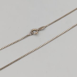 62.5cm Box Chain in Silver S925 3.29g