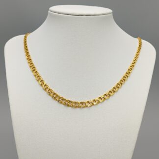 46.5mm Graduated Bismarck Chain in Gold 18K 15.68g