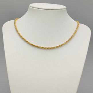 42.5cm Rope Chain in Multicolored Gold 18K 12.72g