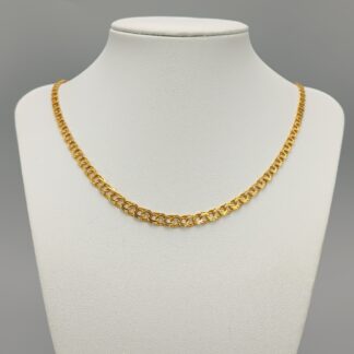45cm Graduated Bismarck Chain in Gold 18K 13.67g