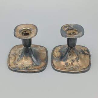2 pcs Candlesticks in Silver S830 252.41g 78cm
