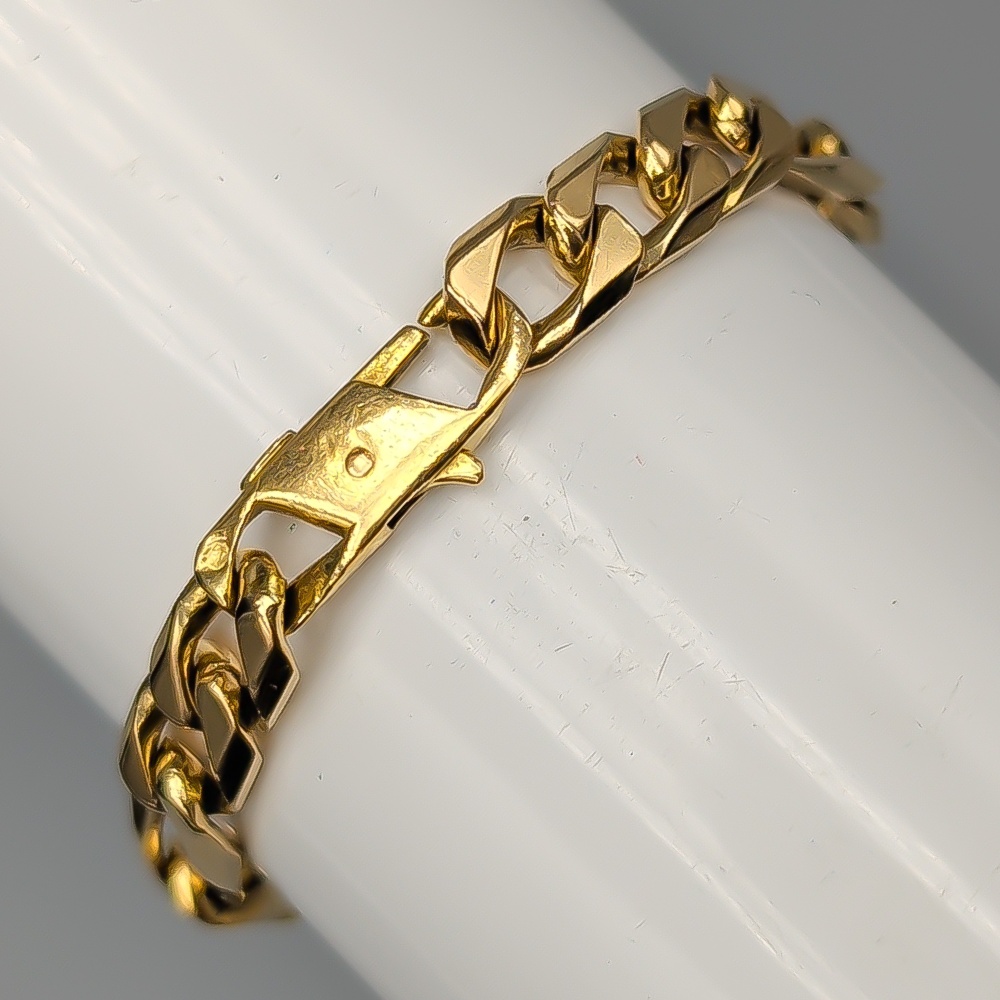 19.5cm Figaro Chain in Gold 18K 21.05g - Image 2