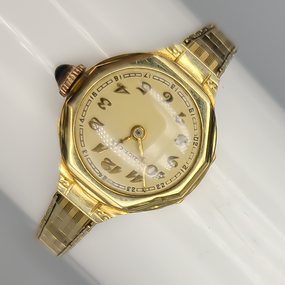 Burgia Gold Watch 14K 13.11g 16cm