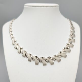 45cm Necklace in White Gold 18K 33.04g
