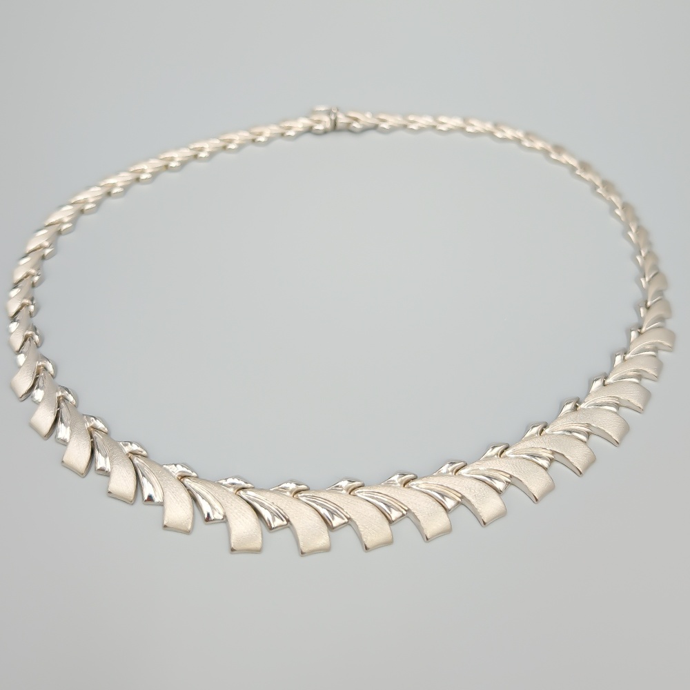 45cm Necklace in White Gold 18K 33.04g - Image 2
