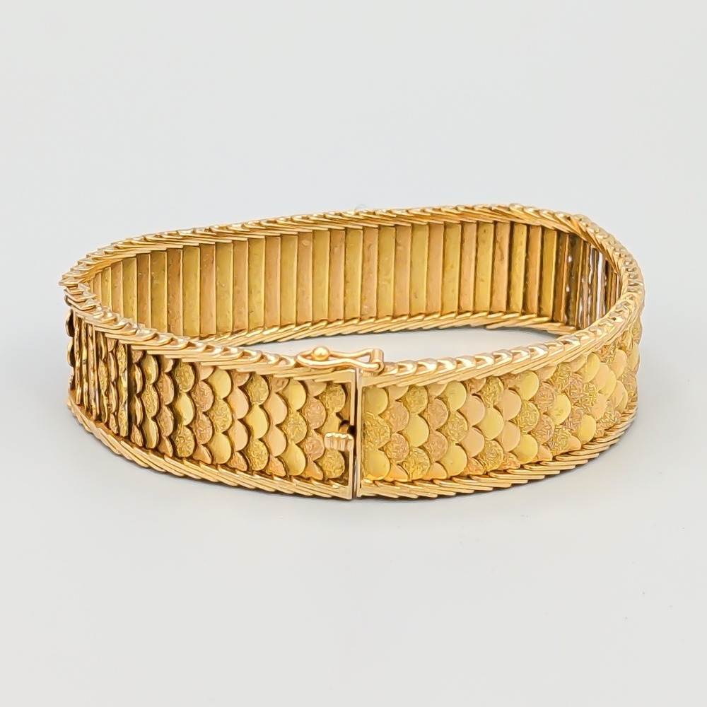 18.5cm Bracelets in Multicolored Gold 18K 47.06g - Image 3